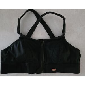 NWOT SHEFIT Ultimate Sports Bra Medium Black